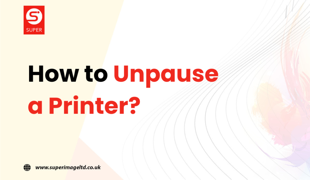 How to Unpause a Printer