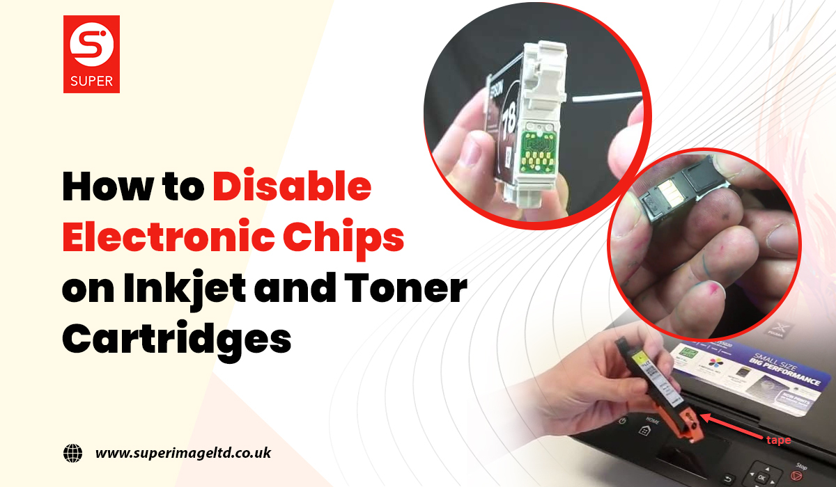 How to Disable Electronic Chips on Inkjet and Toner Cartridges