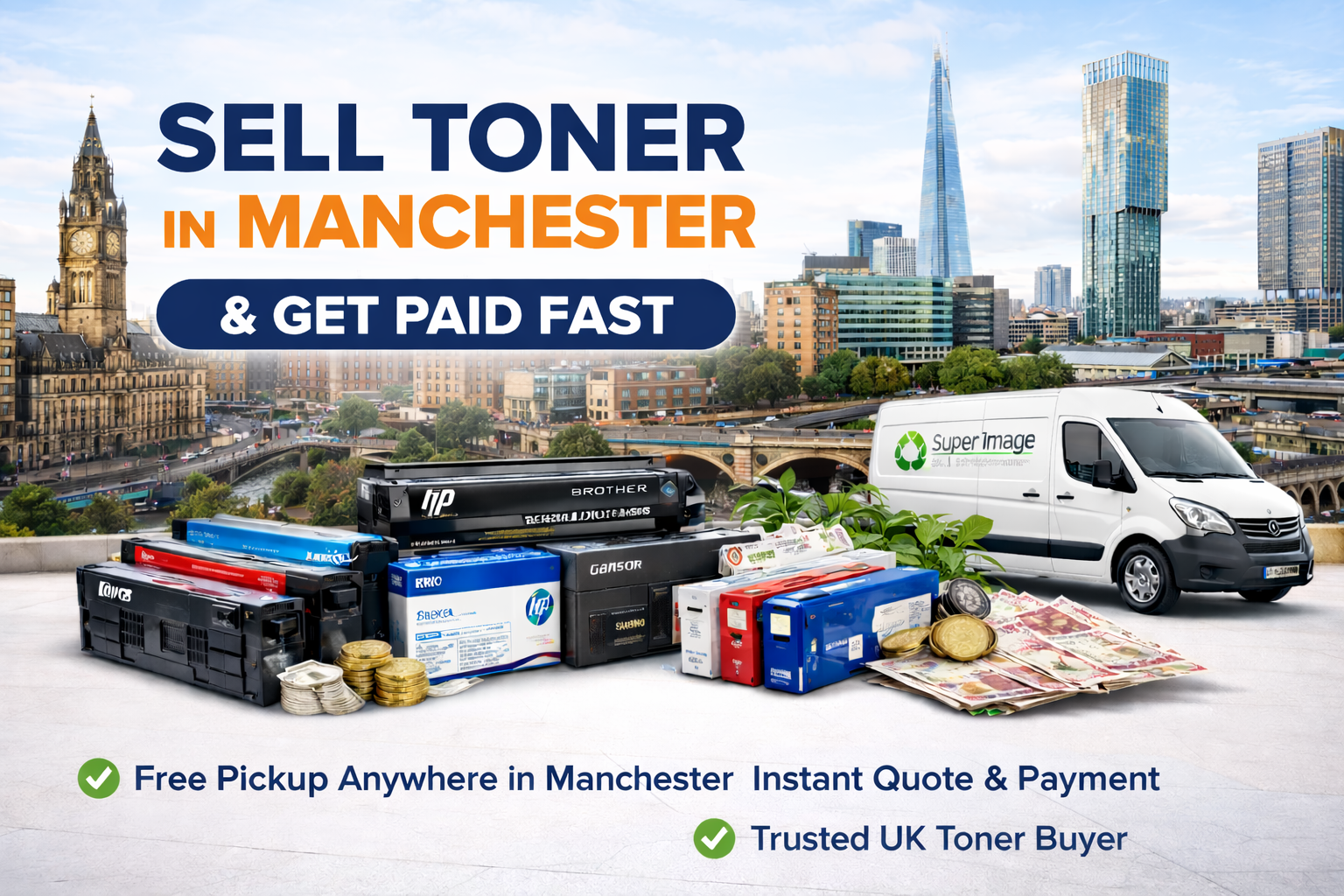 sell your toner ink cartridges in machester and get instant cash