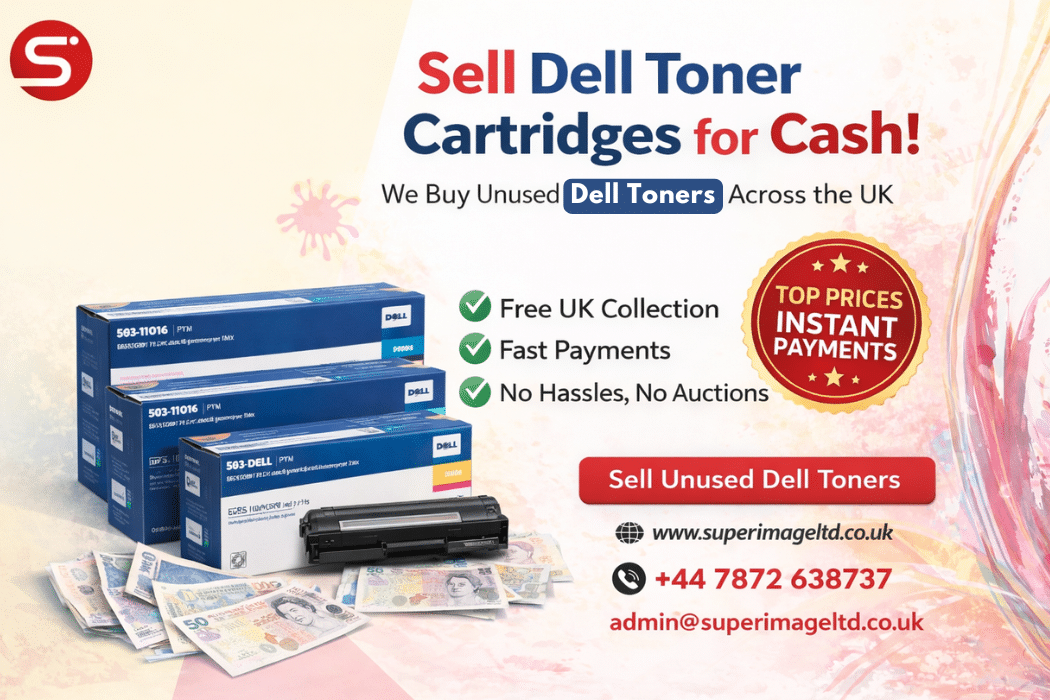 Superimage back buys dell toner cartridges for cash in the UK