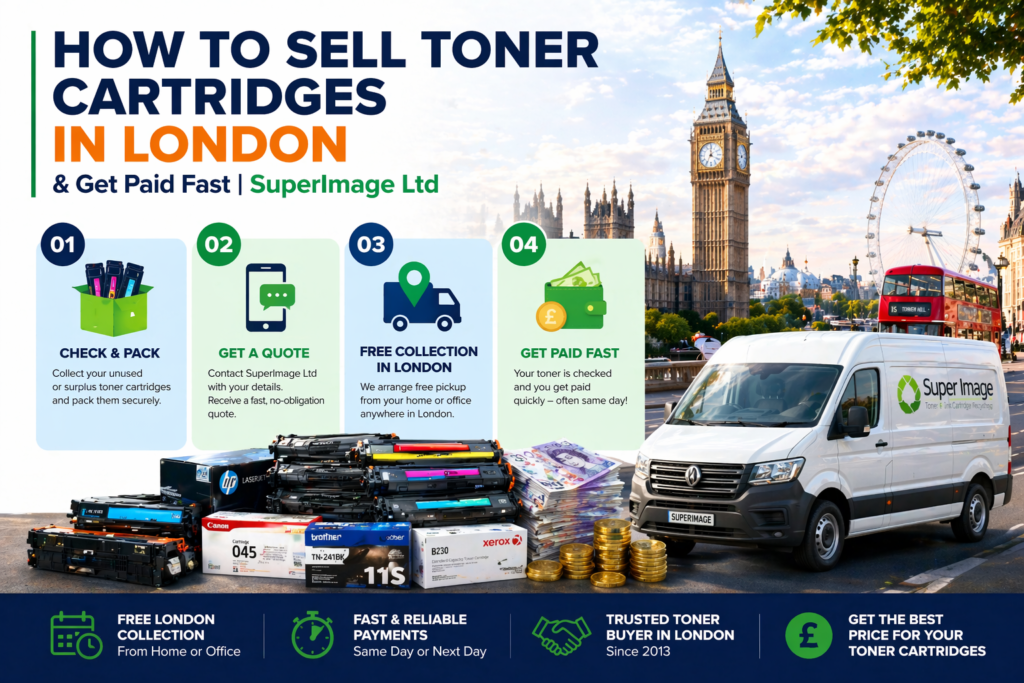 How to Sell Toner Cartridges in London & Get Paid Fast SuperImage Ltd